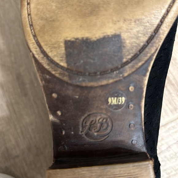 Lucky Brand Baley Bootie Women's Size 9M Black Perforated Chop Out Boots - Picture 7 of 7